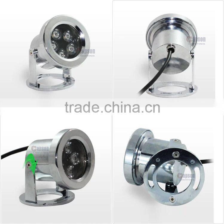 AC or DC 12V /24V 3W underwater led fountain with pool lights for light ip68