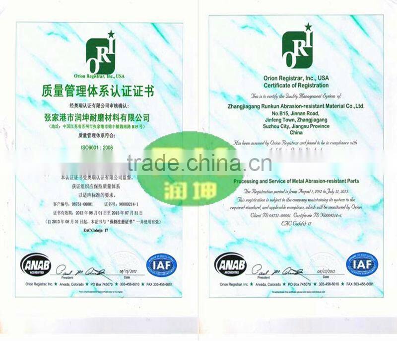 Abraison resistant alloy steel seamless tubes