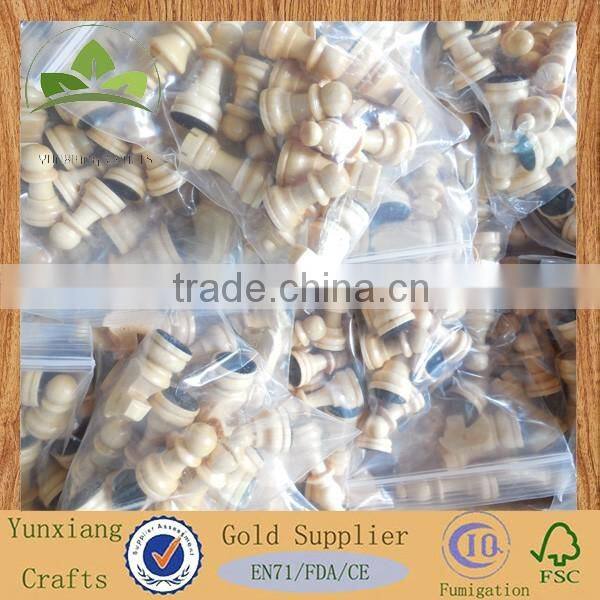 High-quality wooden International chess piece 2" wooden game chess