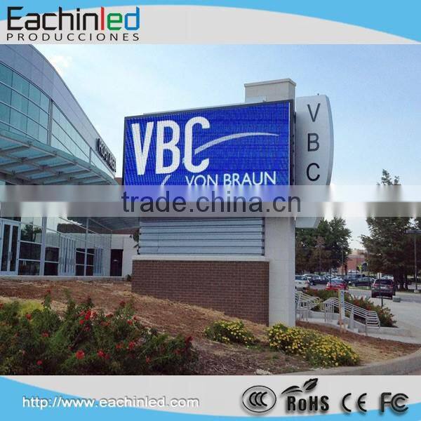 Pantalla de LED gigante full color para publicidades exteriores giant tv led p10