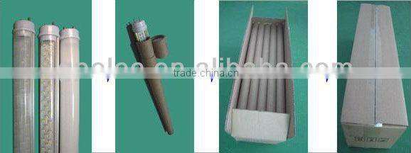 T8 LED tube light 1.2m length, light efficiency 110lm/w