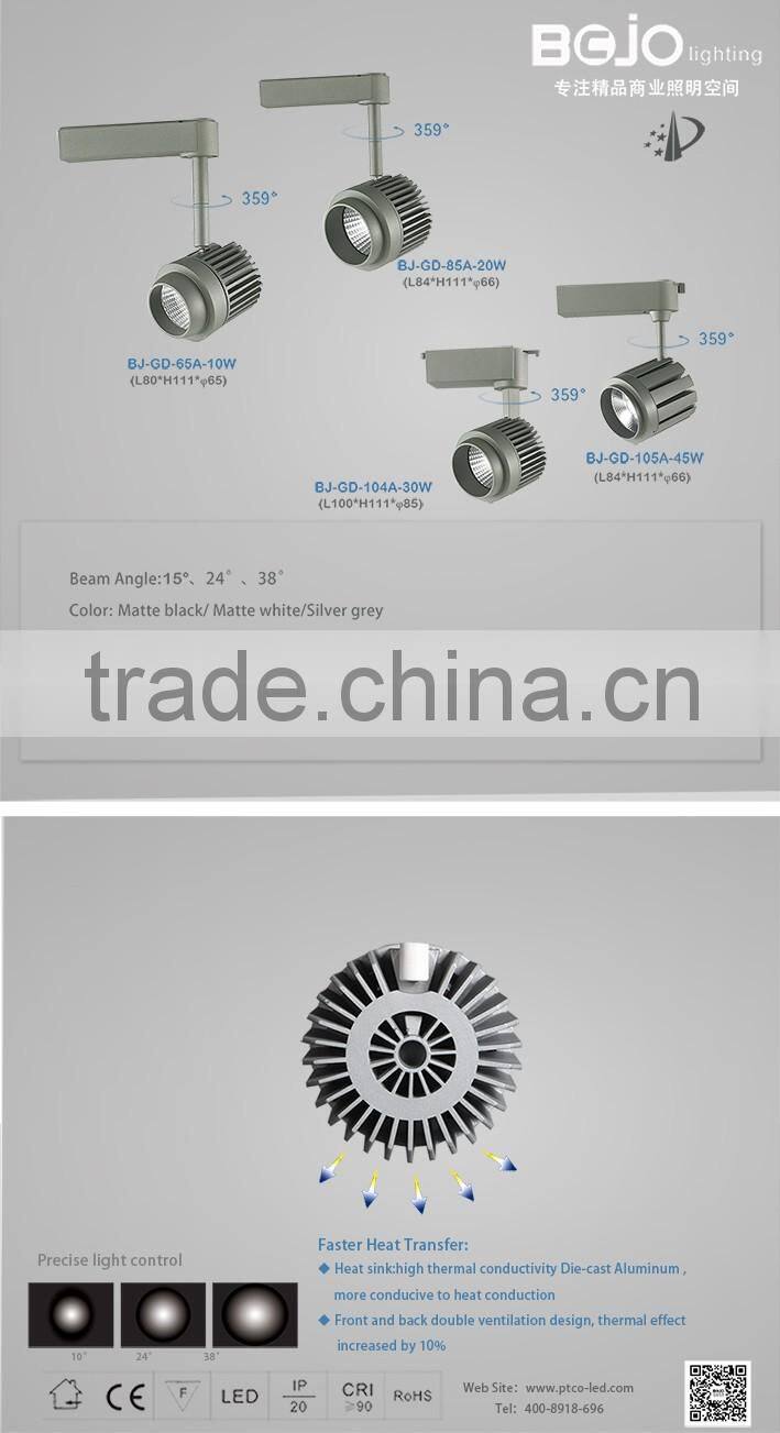 hot sale ce rohs china factory track light 20W