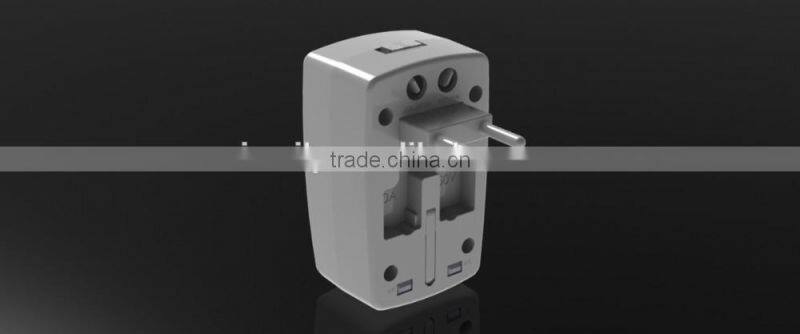 Worldwide Travel Adapter USB Universal wholesale ac travel Power Adaptor