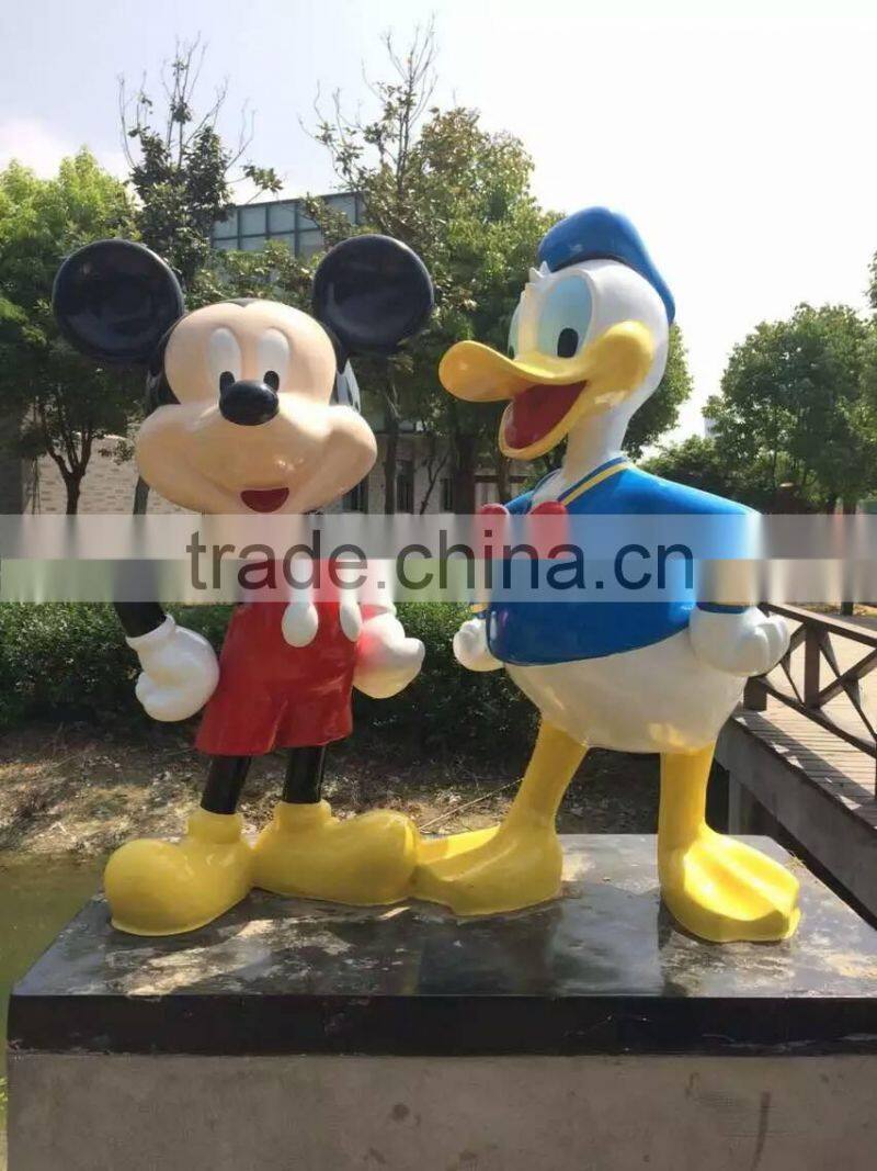Fiberglass Simulation Model Type fiberglass cartoon character statue