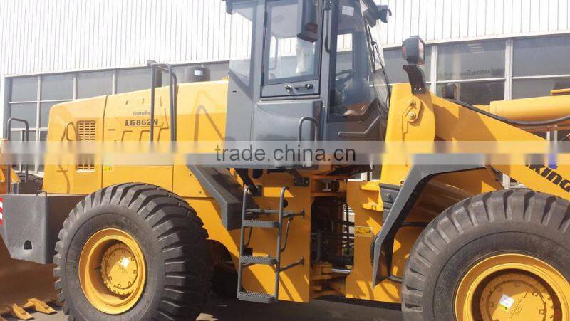 LG862 china Lonking 6 ton wheel loader price with CE