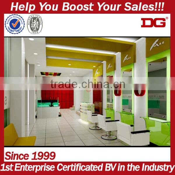 High end salon mirror equipment material hair salon countere