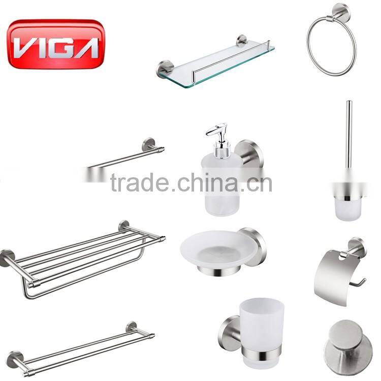Polish Holder Surface Finishing stainless steel table toothbrush holder