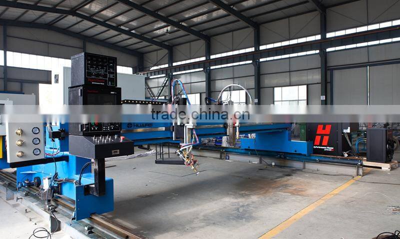 cnc gantry type plasma /flame cutting machine for metal steel plate