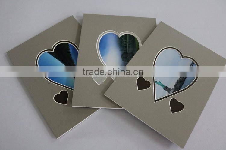 Promotional gifts white core 45 beveled cut paper frame mat board plus