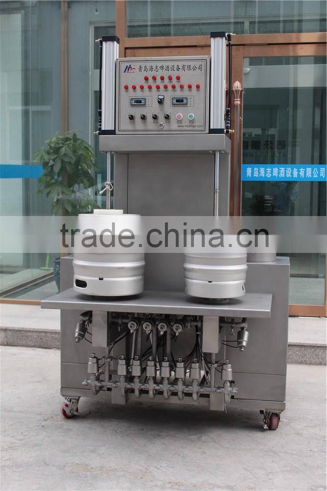 50l two heads beer canning washing machine equipment