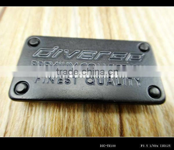 Factory custom label plates metal labels nameplates