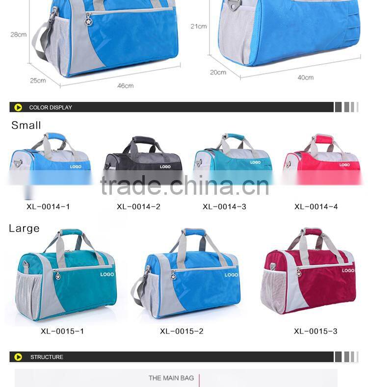 New Cylinder overnight portable sports bag gym bag training shoulder bags