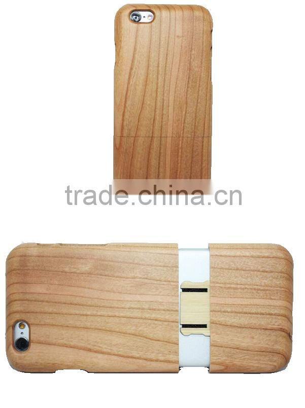 Hot selling Cherry Wood Mobile Phone for iphone