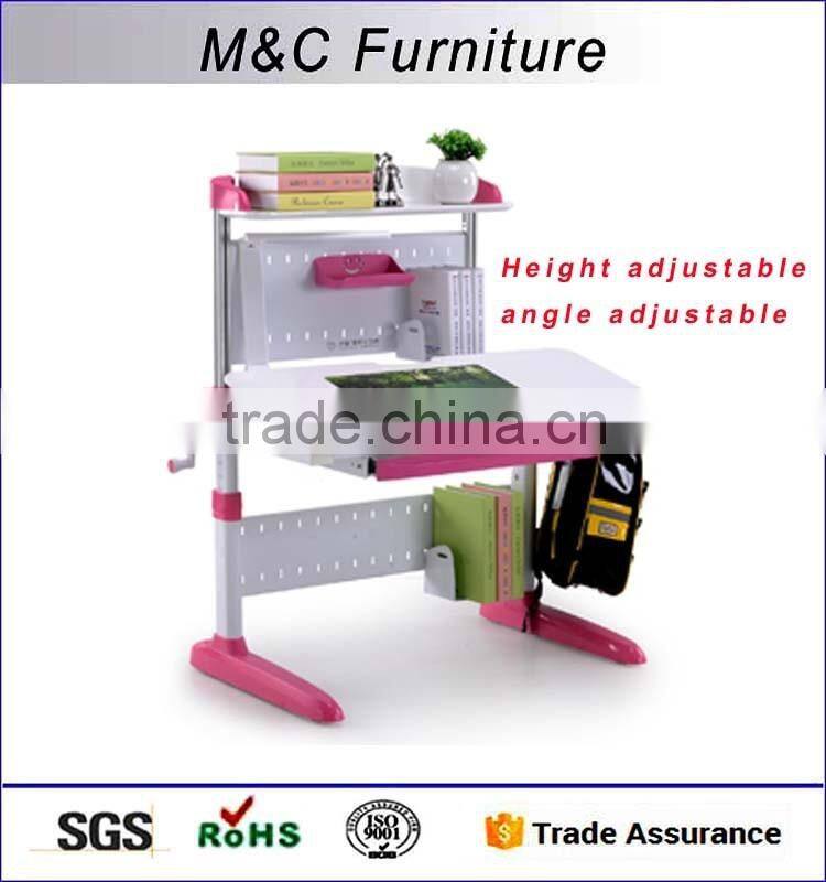 Eye protect healthy adjustable kids study desk