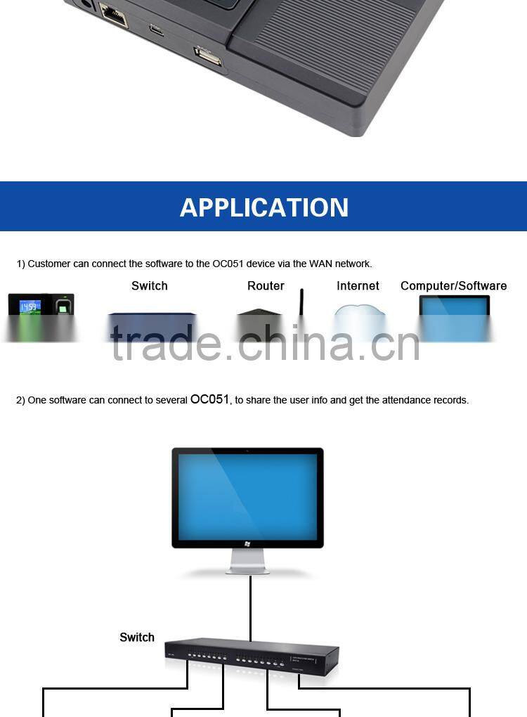 Fingerprint capacity: 1500 finger print sensor OC051-6