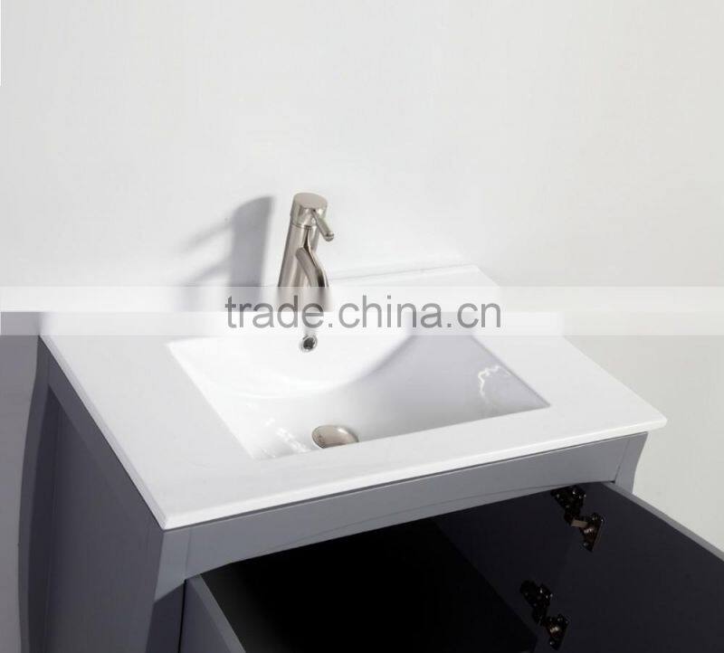 grey 72 inch single sink bathroom vanity with mirror