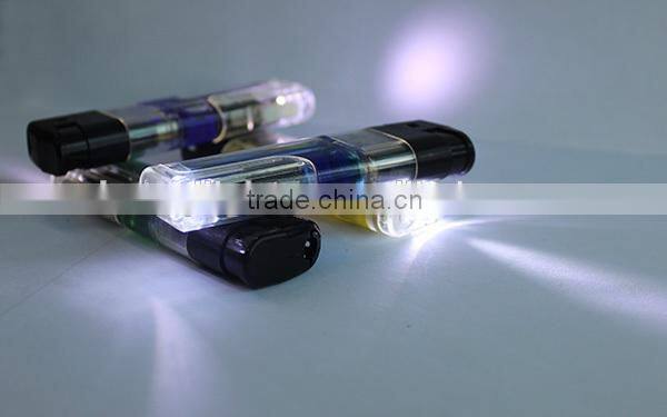 Black head color gas electronic lighter