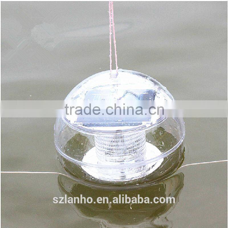 new Solar 7 Color LED Floating Lights Ball Pond Pool Outdoor Path Landscape