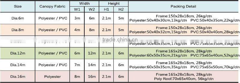 Out door star shade tent,star tent,star shelter tent for event