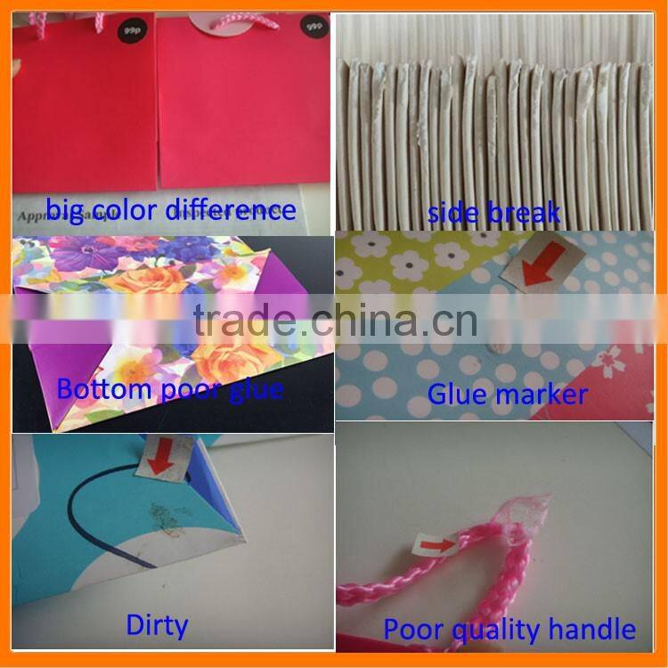 Wholesale Matt lamination art gift paper bag