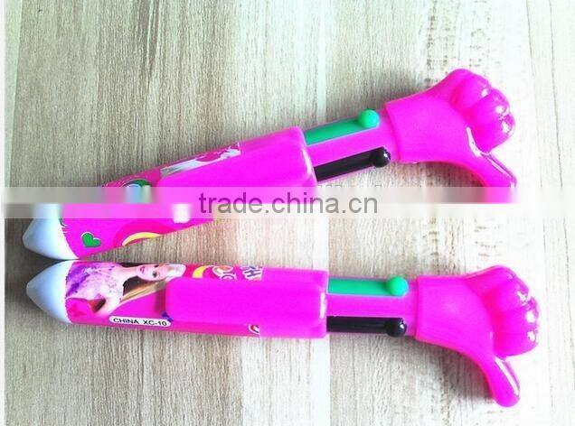 cheap plastic multicolor ball pen for promotion