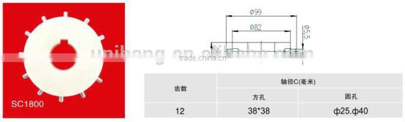 food grade modular belt