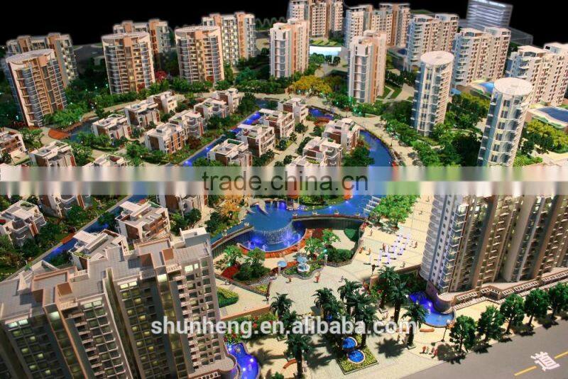 miniature architectural scale model maker in China/building model maker