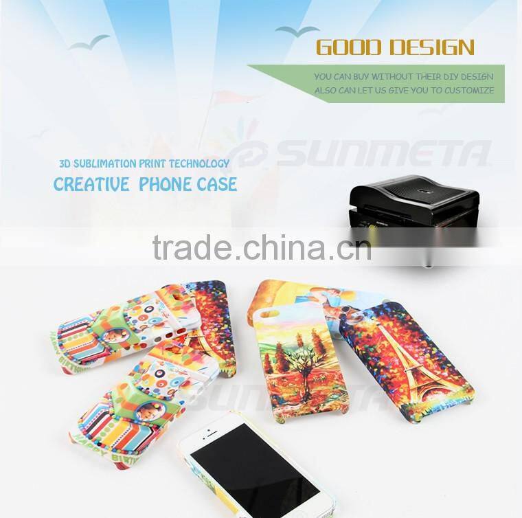 Wholesale customed blank 2D 3D sublimation phone case for Iphone 5