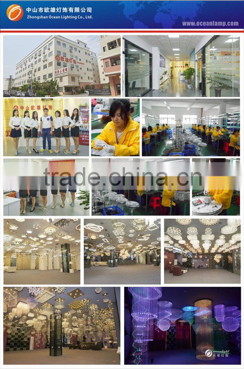 2014 hot sale crystal fiber optic lighting for Restaurant decoration