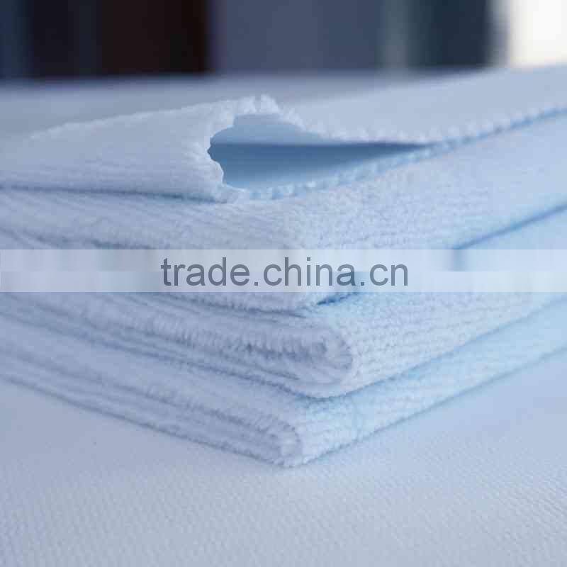 Waterproof Baby Blue Tpu Laminated Coral Velvet Fabric