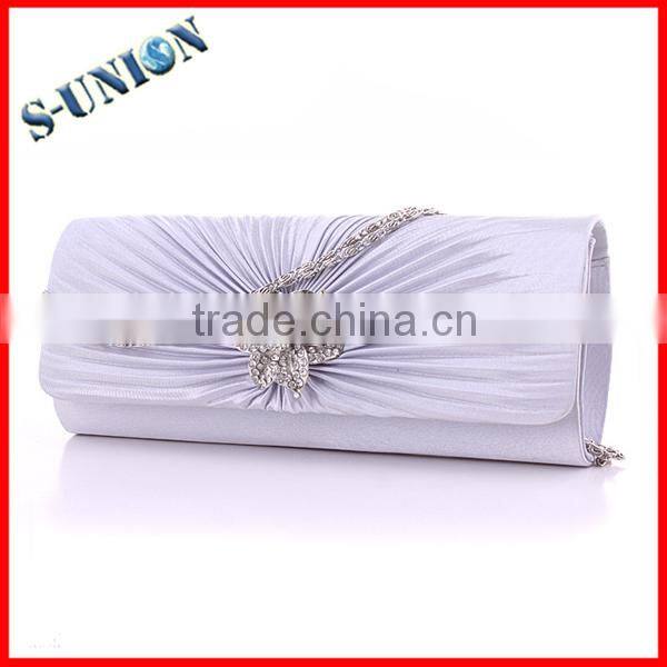 Luxury satin crystal stone evening bags,lady evening bag,bags