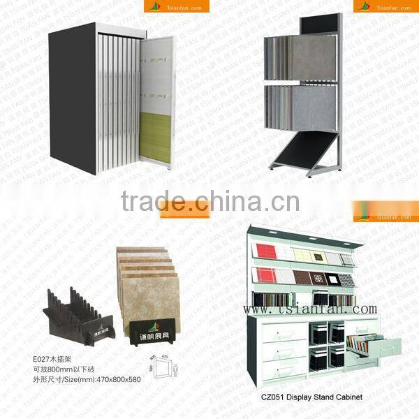 MM065 showroom mosaic tile rack/ booth exhibition /mosaic display rack