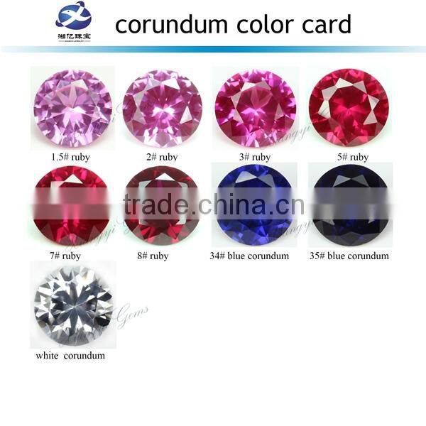 Wholesale new products round shape synthetic corundum