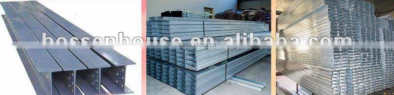 easy building light weight prefab steel structure