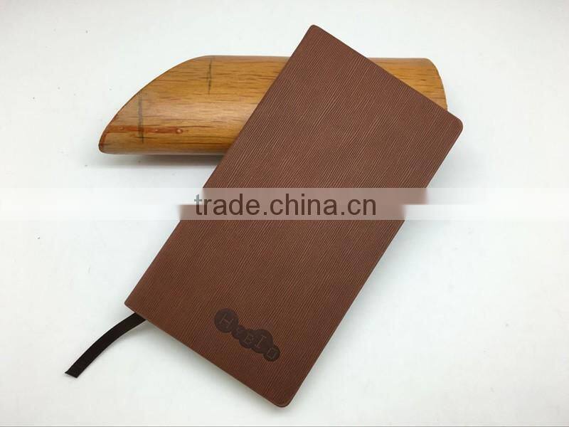 Nice gifts for students portable pu leather notebook journals