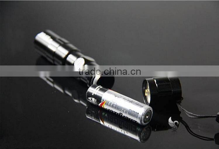 led keychain waterproof flashlight zoom flashlight