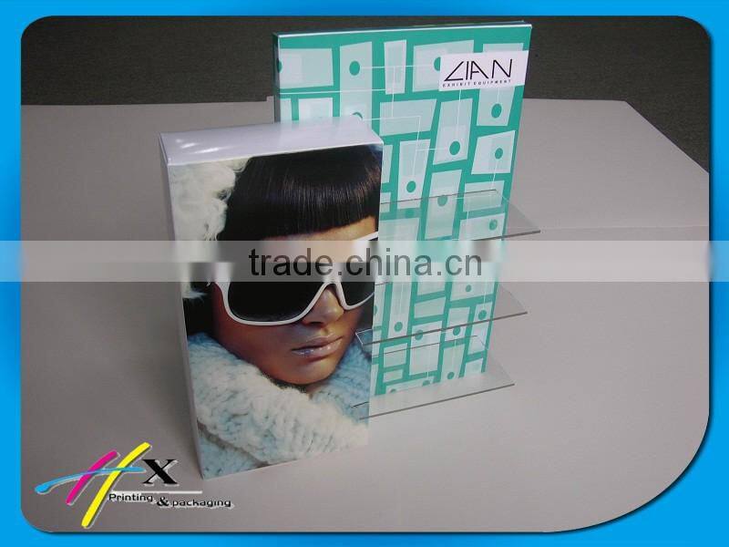 Cardboard Sunglasses Display, Paper Eyewear Counter Display