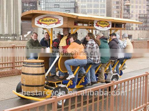 15 person group bikes special designed for wedding parties bike