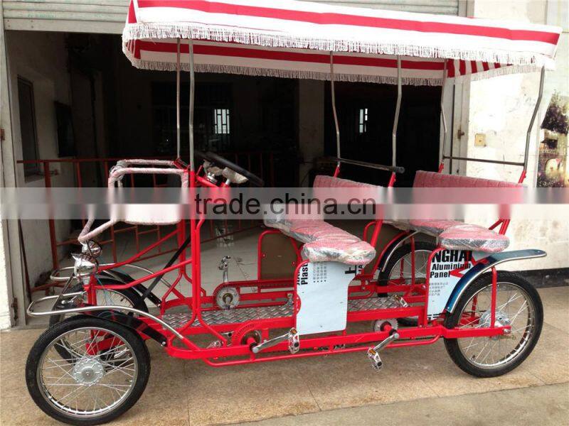 2016 European version 2 and 4 person tandem taxi bike