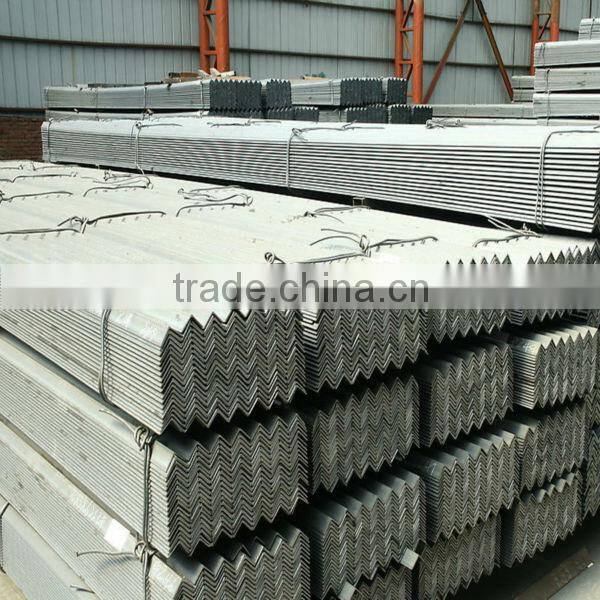 GALVANIZED HOT ROLLED UNEQUAL ANGLE STEEL