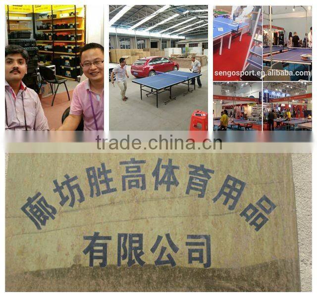 Modern hot sell 15/18/25mm outdoor aluminium foldable & movable tennis table