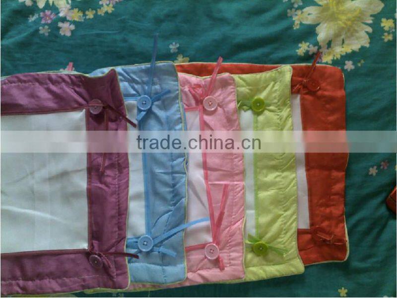 China supplier stylish sublimation printing pillow casing for photo printing