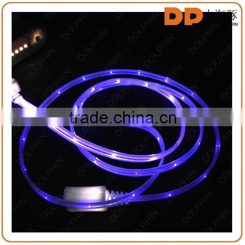 new products 2016 LED light micro usb cable for samsung