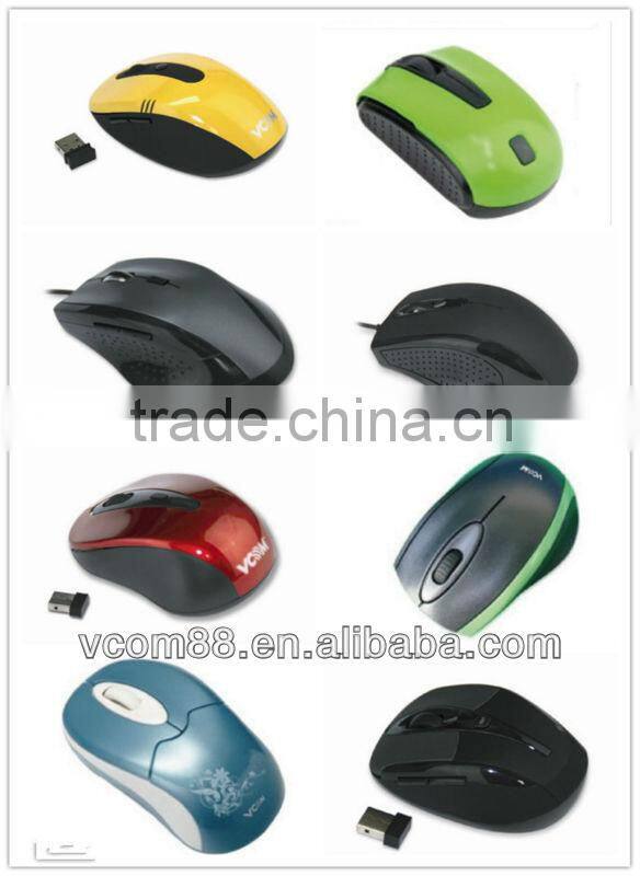 Cute black wire mouse/USB Mouse/wireless mouse optical