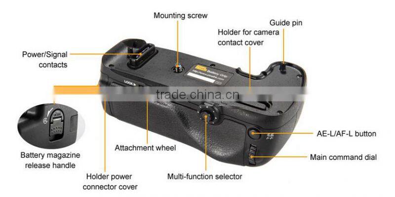 PIXEL vertax holder pack battery grip D16 for NIKON D750 MB-D16