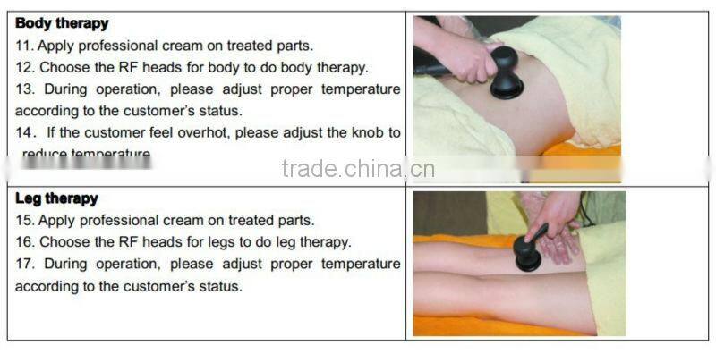 Monopolar rf radio frequency skin tightening