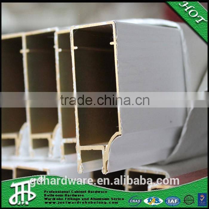 2016 fashion glass door kitchen cabinet bathroom aluminum frame