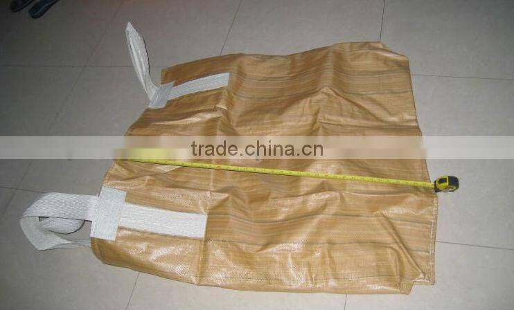 jumbo ton bag/PP Big Ton Bag in sales/White Poly Fibc Bulk Bag One Ton Bag