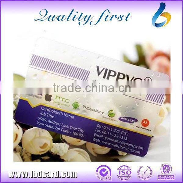 NFC Transparent Cards/ Contactless Chip Cards