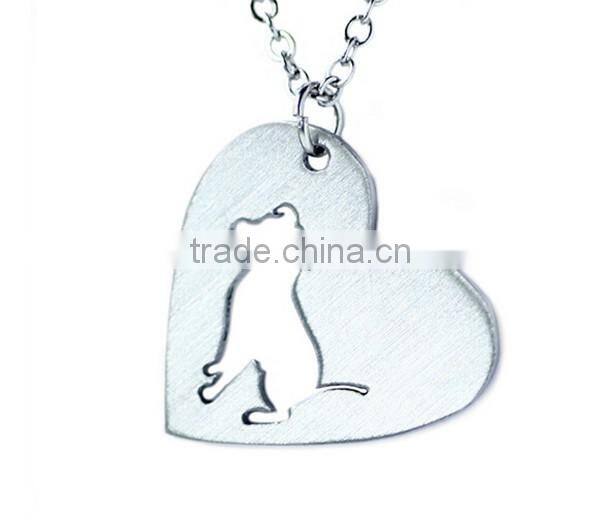 2016 New style heart pendant necklace hot sell fashion factory price necklace